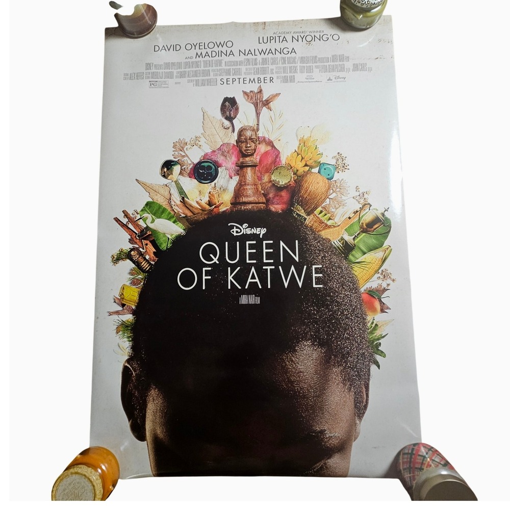 Queen of Katwe 2016 Original Advance‎ Movie Poster 27x40 Lupita Nyong'o D/S